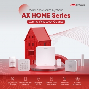 Kit Alarma AX Hybrid PRO Híbrido 64 Zonas DS-PHA64-Kit-WB(B